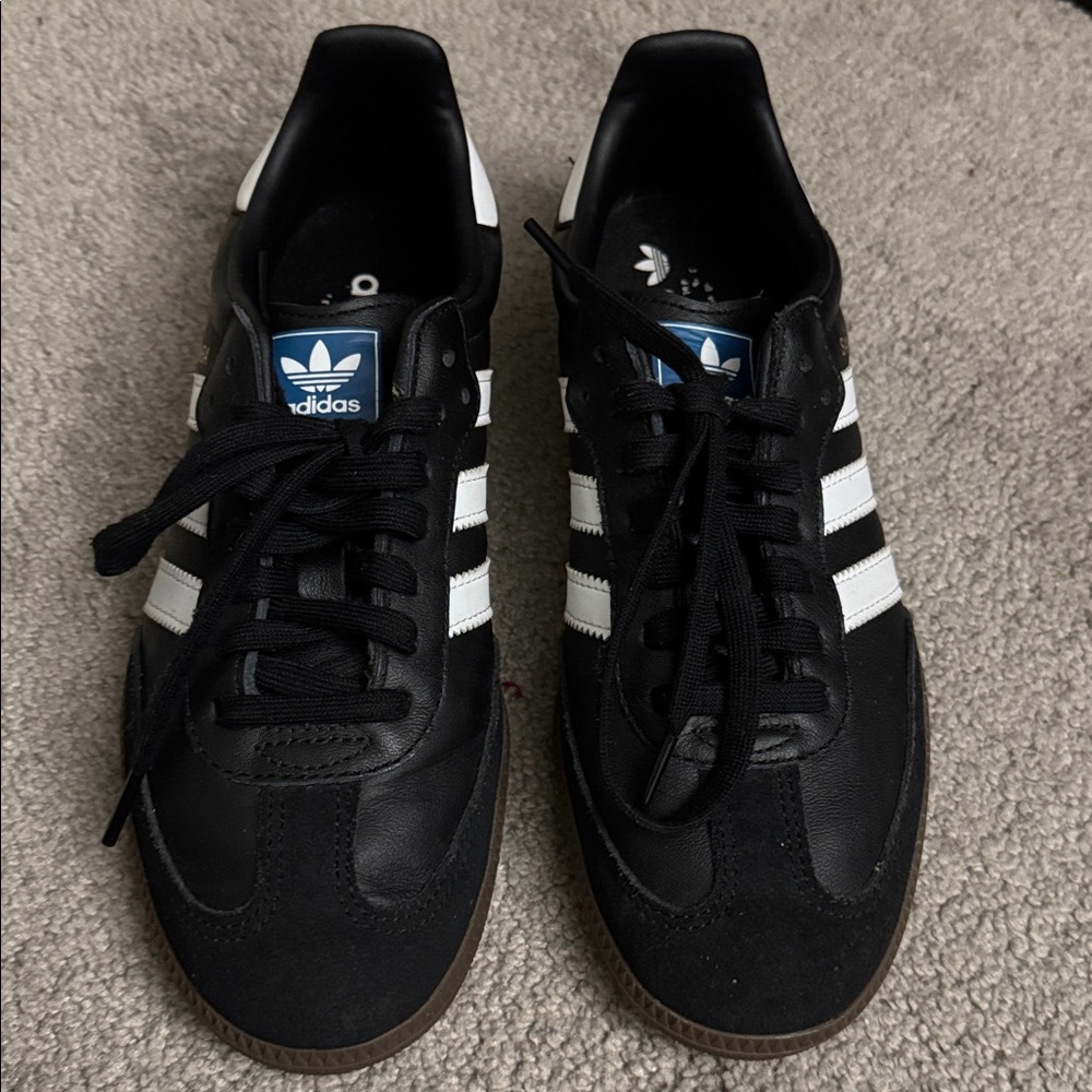 Adidas Black and White Sambas